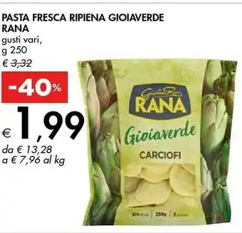 Bennet Rana Gioiaverde Carciofi 250 G(ml) offerta