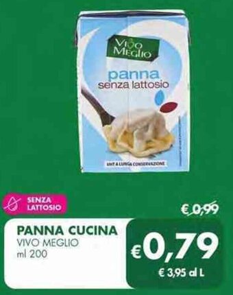 MD Discount PANNA CUCINA VIVO MEGLIO ml 200 offerta