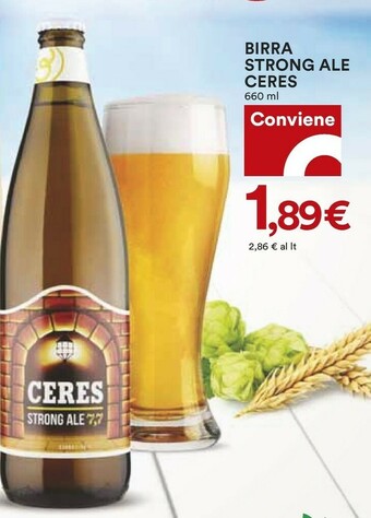 Coop Ceres Birra Strong Ale offerta
