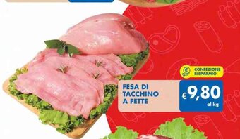 MD Discount FESA DI TACCHINO A FETTE offerta