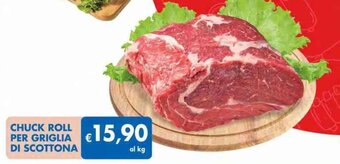 MD Discount CHUCK ROLL PER GRIGLIA DI SCOTTONA offerta
