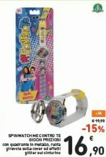 Conad Giochi preziosi Spinwatch Me Contro Te offerta
