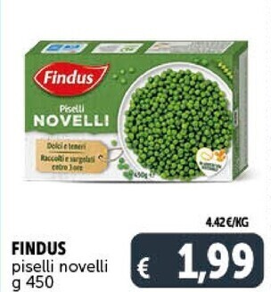 Gourmet Déco Findus piselli novelli offerta