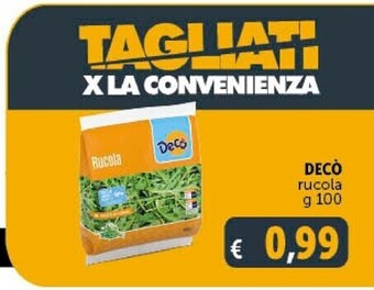 Gourmet Déco Deco rucola offerta