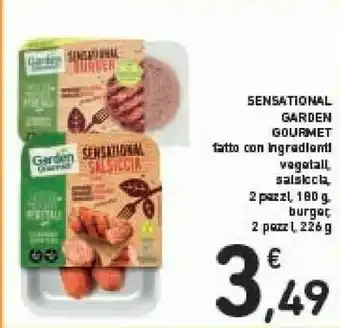 Conad Garden Gourmet - Sensational Salsiccia 180 G(ml) offerta
