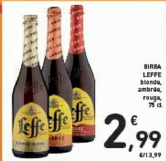 Conad Leffe - Birra Blond 750 G(ml) offerta