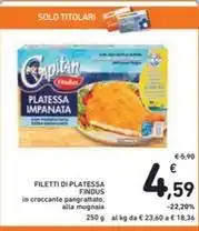 Spazio Conad Findus piselli novelli offerta