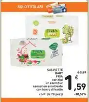 Spazio Conad Pampers salviettine offerta