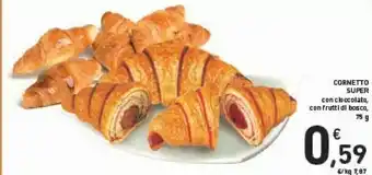 Conad Cornetto Super Con Cioccolato offerta
