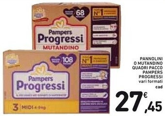 Spazio Conad Pampers pannolini offerta