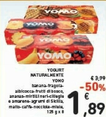 Conad Yomo Yogurt Magro Frutta 1000 G(ml) offerta