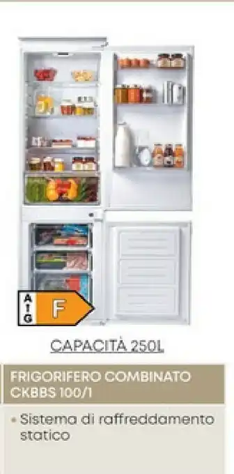 Conforama Candy CKBBS 100 Frigorifero Con Congelatore Da Incasso 250 L Bianco offerta