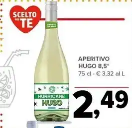 Todis Hugo aperitivo 8,5` offerta