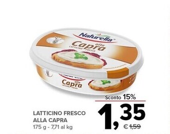 Todis Naturella latticino fresco alla capra offerta