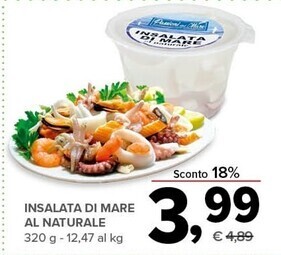 Todis Insalata di mare al naturale offerta