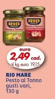 Italmark Rio mare pesto al tonno offerta
