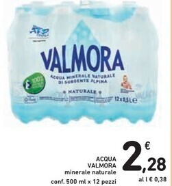 Spazio Conad Valmora acqua offerta