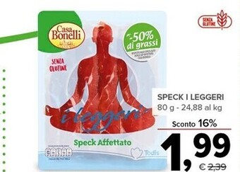Todis Casa bonelli speck i leggeri offerta