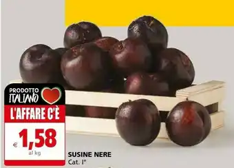 Il Gigante Prodotto Italiano Susine Nere offerta