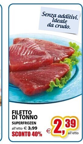 Il Gigante Filetto di tonno offerta