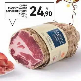 Spazio Conad Sapori & dintorni coppa piacentina dop offerta