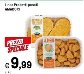 Iper La Grande Amadori linea prodotti panati offerta