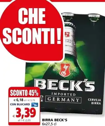 Becks birra
