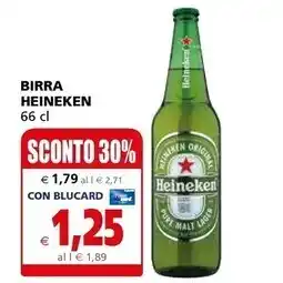 Il Gigante Heineken birra offerta