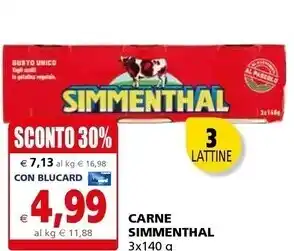 Simmenthal carne