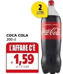 Il Gigante Coca cola 200 cl offerta