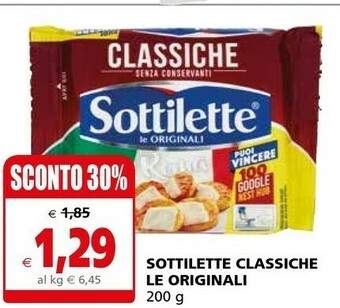 Il Gigante Sottilette Classiche Le Originali offerta