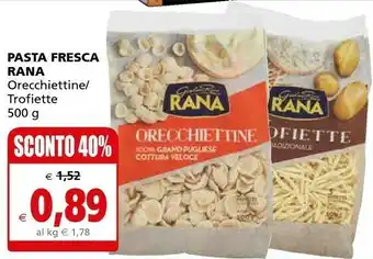 Il Gigante Rana Trofiette Fresche 500 G(ml) offerta