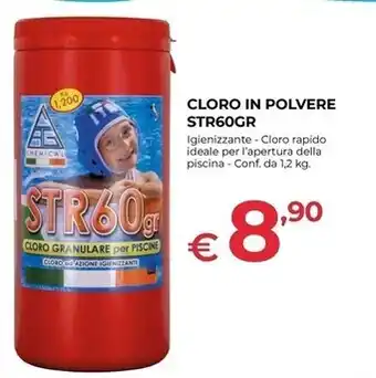 Cloro in polvere str60gr