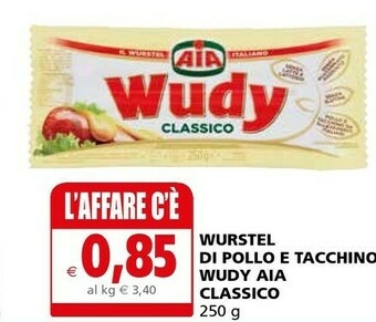 Il Gigante Aia Wudy Classico 250 G(ml) offerta