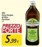 Carrefour Market Farchioni olio extra vergine di oliva offerta