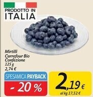 Carrefour Market Carrefour mirtilli offerta