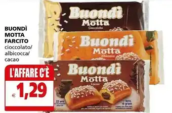 Il Gigante Motta Buondì Cacao offerta