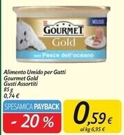 Carrefour Market Purina alimento umido per gatti gourmet gold offerta