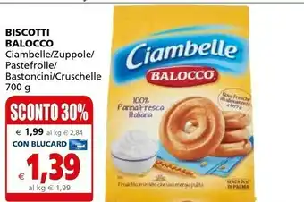Il Gigante Balocco Ciambelle 700 G(ml) offerta