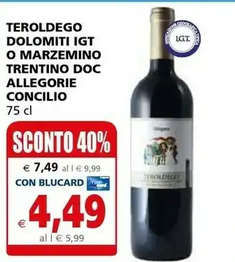 Concilio Teroldego Dolomiti Igt