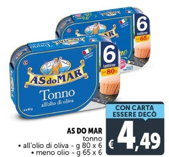 Gourmet Déco Asdomar tonno offerta
