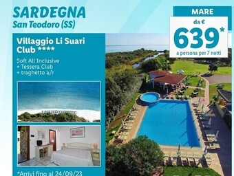 Lidl Villaggio li suari club **** offerta