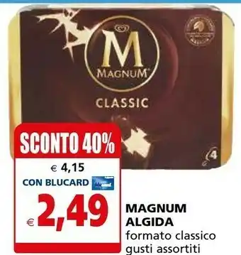 Il Gigante Algida Magnum Classic offerta