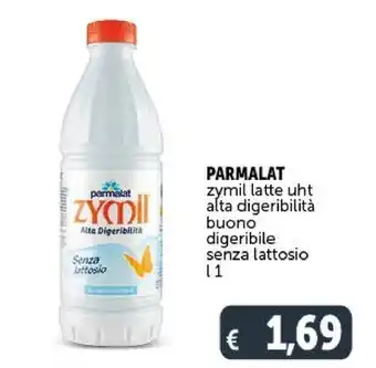 Gourmet Déco Parmalat zymil latte uht alta qualita buono digeribile senza lattosio offerta