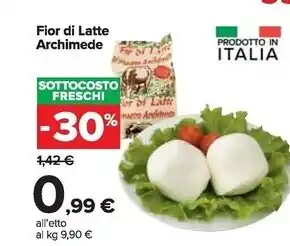 Carrefour Market Fior di latte archimede offerta