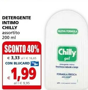Il Gigante Chilly Detergente Intimo offerta