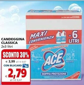 Il Gigante Ace Candeggina Classica offerta