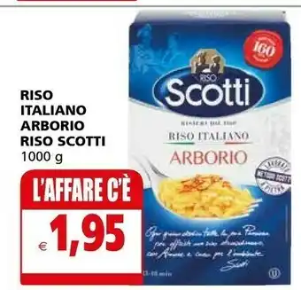 Il Gigante Scotti Riso Arborio offerta