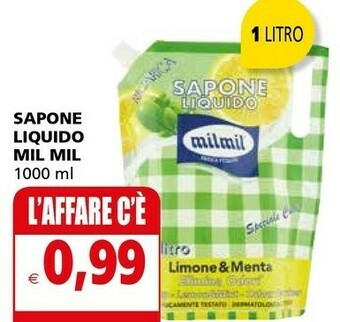 Il Gigante Mil Mil Sapone Liquido offerta
