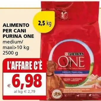 Purina Alimento Per Cani One Medium/ Maxi